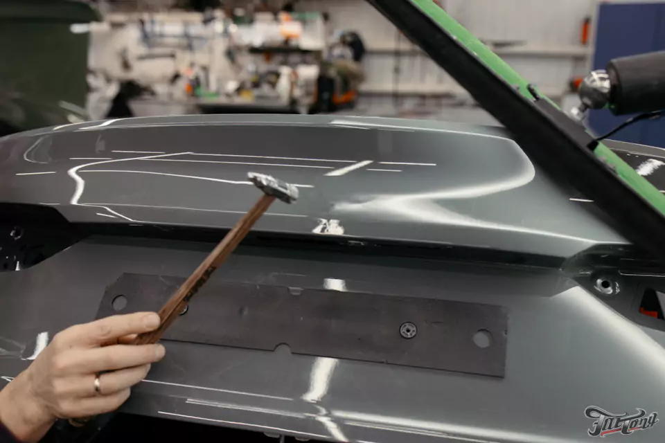 Кузовной ремонт и перетяжка руля для Audi A5